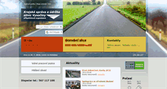 Desktop Screenshot of ksusv.cz